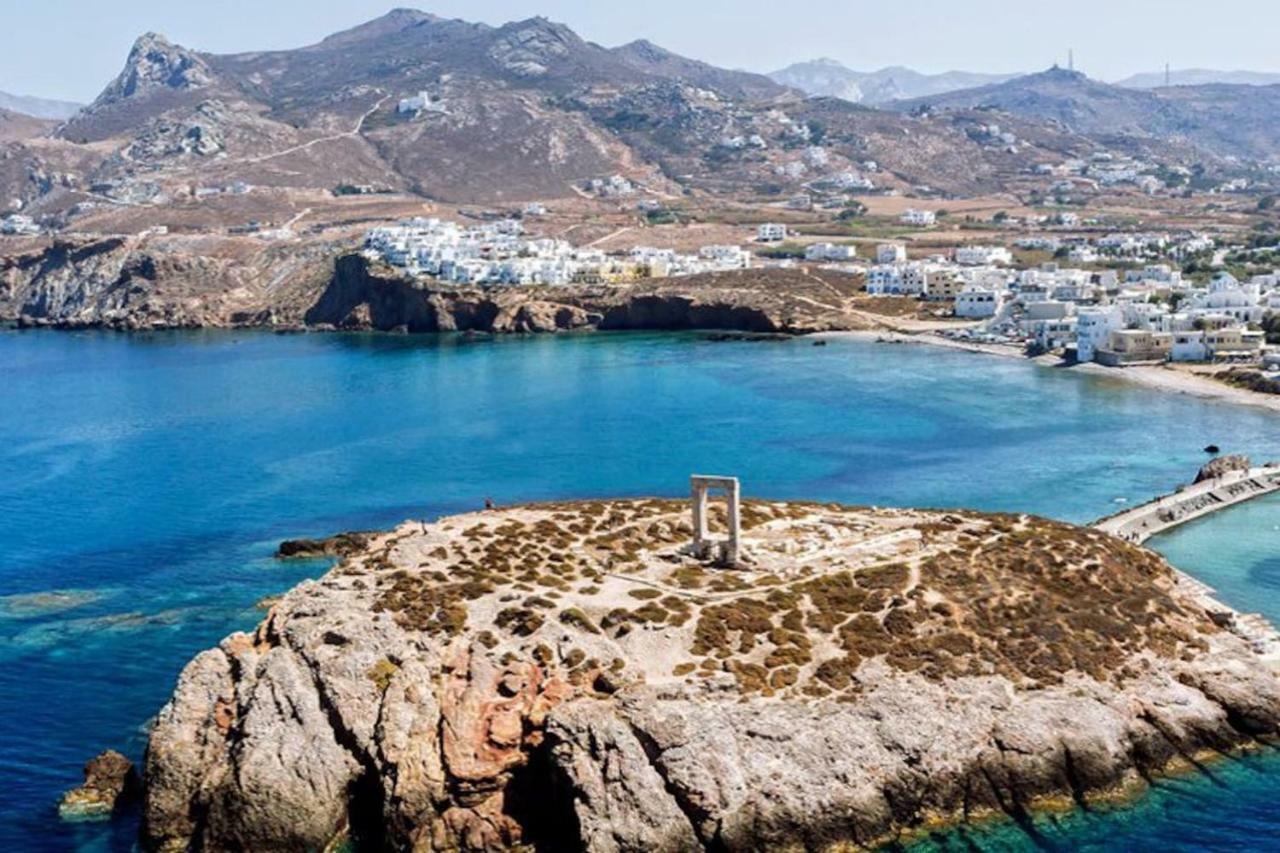 Independent AGAPITOS APART , 2BDRM, private patio Naxos City Extérieur photo